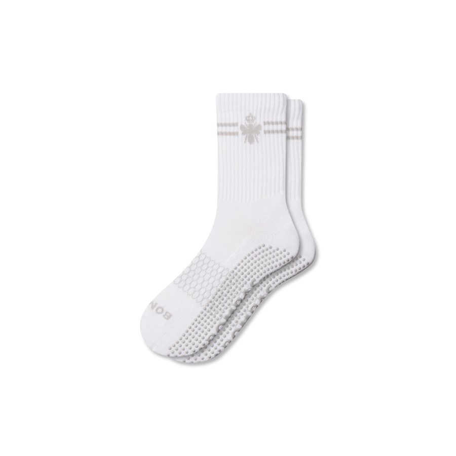 Men's Gripper Half Calf Socks - Comfort Court Step