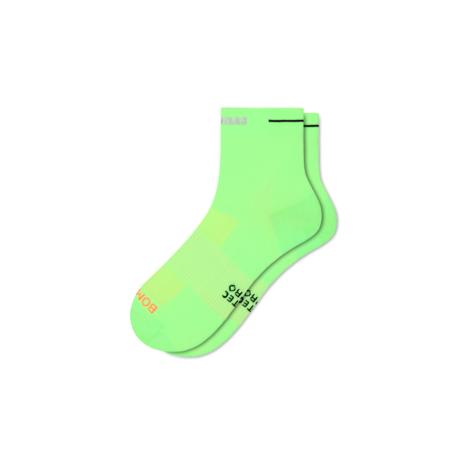 Men's RunPro Quarter Socks - Breathable No Show Cushion