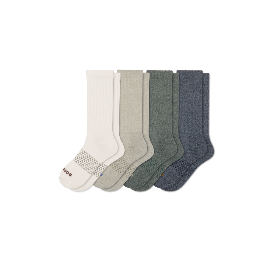Men's Marl Calf Sock 4-Pack - Fresh Wear
