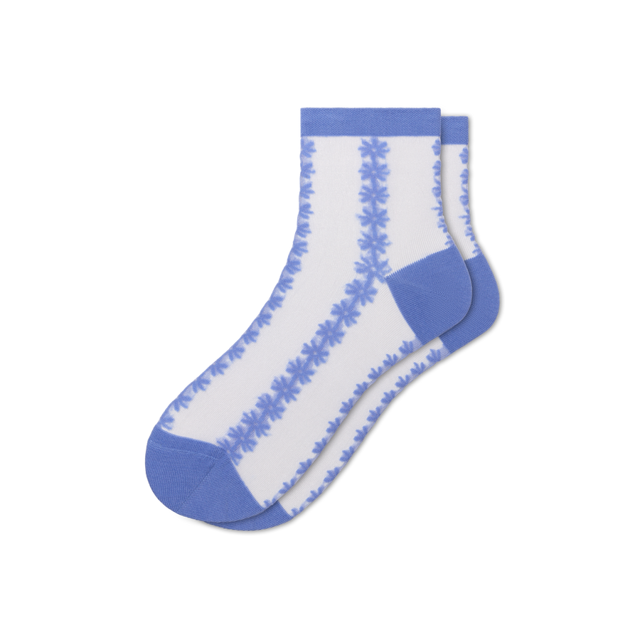 Women’s Sheer Quarter Socks - Run Fit