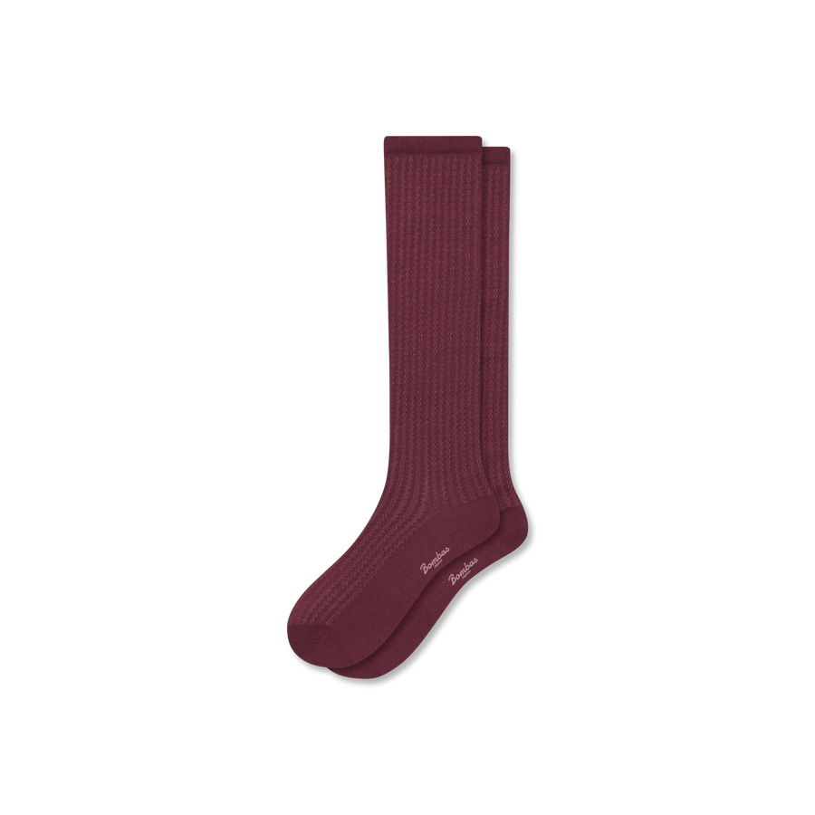 Women's Pointelle Knee High Socks - Modern Wear