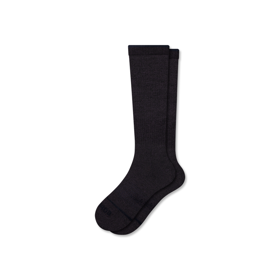 Women's Merino Wool Blend Everyday Compression Knee High Socks (15-20mmHg) - Sport Recovery Move