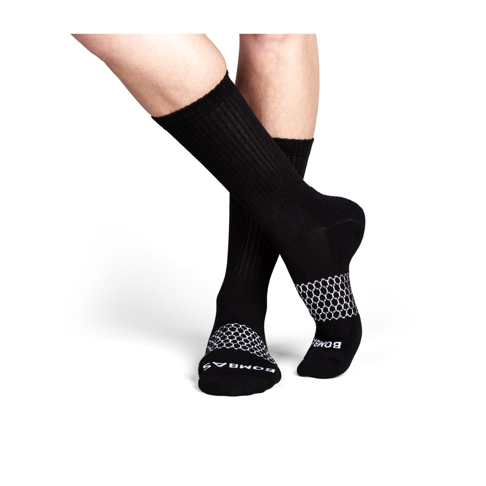 Women's Calf Sock 8-Pack - black - 7