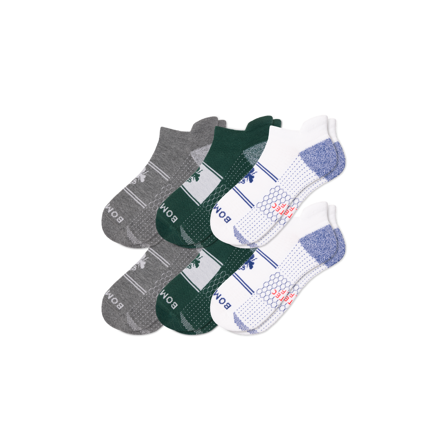 Men's Golf Ankle Sock 6-Pack - Breathable Trail Move