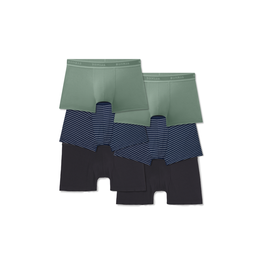 Men's Soft Flex Trunk 6-Pack - Modal All Day Ease