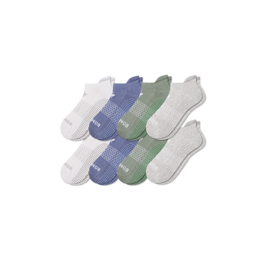Women's Gripper Ankle Sock 8-Pack - Daily Court Pair